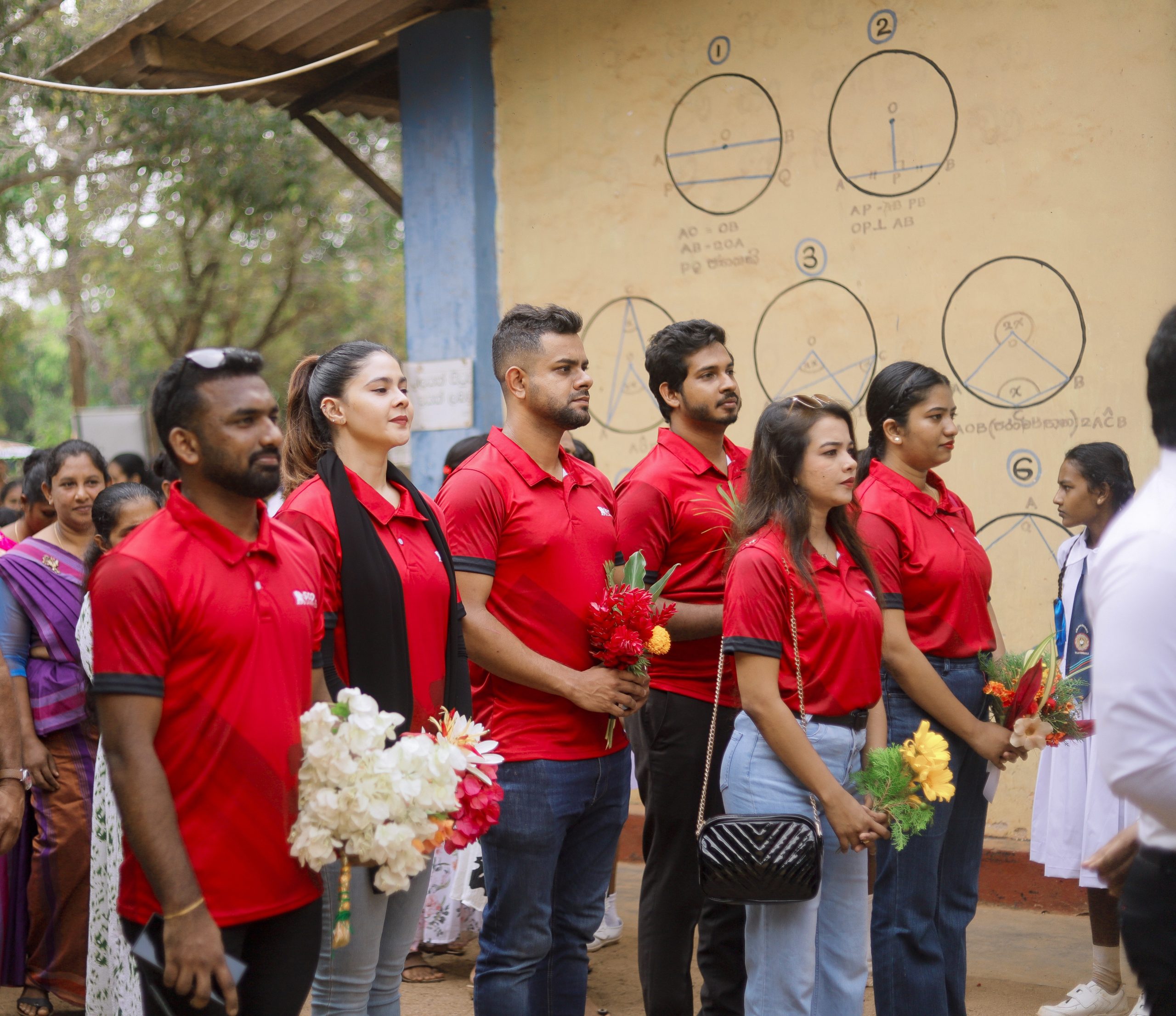 Contribution to Billewa Vidyalaya, Anuradhapura